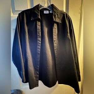 Lee Black Easy Care Button Up Shirt